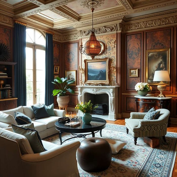 Influence de l’art baroque sur la décoration moderne