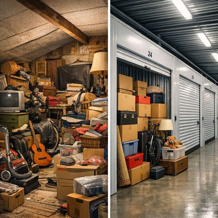 Faire de la place chez soi à Lyon : tri, débarras et box de stockage