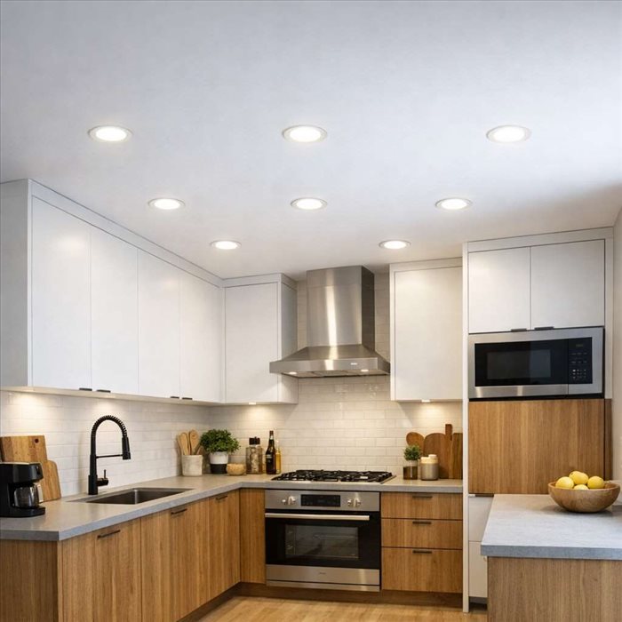Cuisine 10 m² : combien de spots LED prévoir ?     