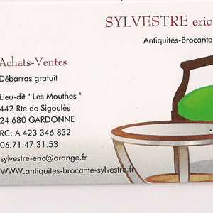 SYLVESTRE eric, un brocanteur à Bergerac